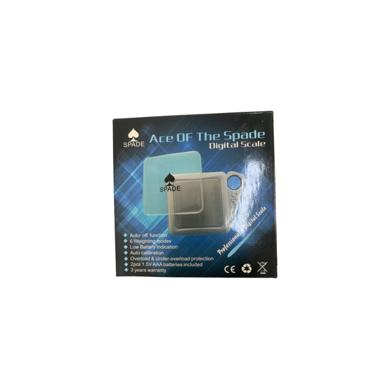 Ace Of Spade Digital Scale 0.1g