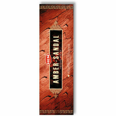 Hem Amber Sandal Incense Sticks