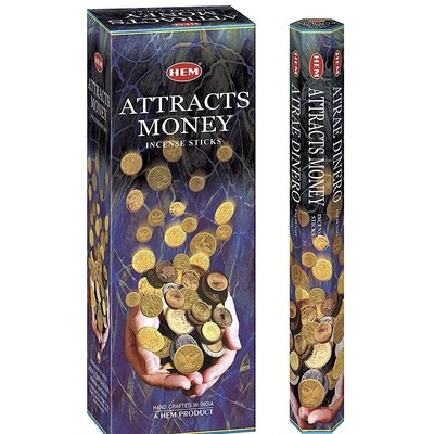 Hem Attracts Money Incense Sticks