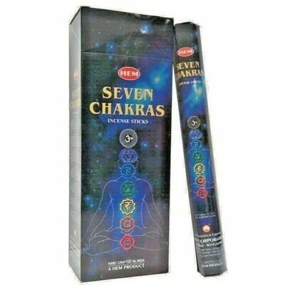 Hem Seven Chakras Incense Sticks