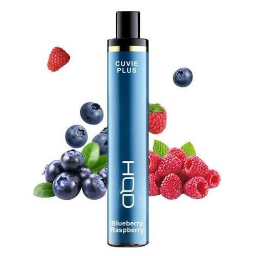 HQD Cuvie Plus Disposable Vape, BLUEBERRY RASPBERRY