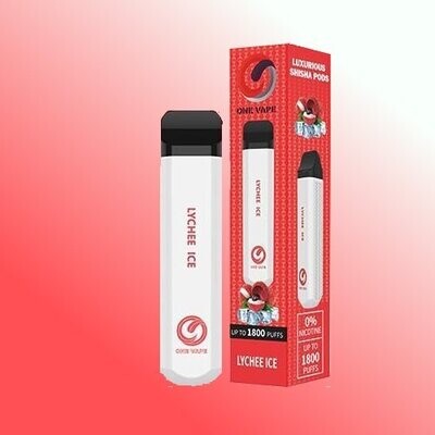 OneVape Disposable 1800 PUFFS LYCHEE ICE