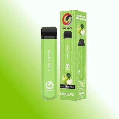 OneVape Disposable 1800 PUFFS GREEN APPLE