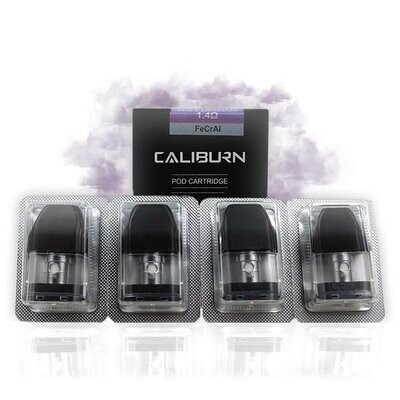 Caliburn Pod Cartridges 4Pcs
