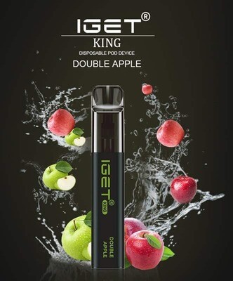 Iget King - Double Apple - Nicotine Free