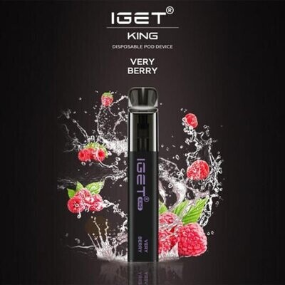 Iget King - Very Berry - Nicotine Free