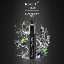 Iget King - Blackberry Ice - Nicotine Free