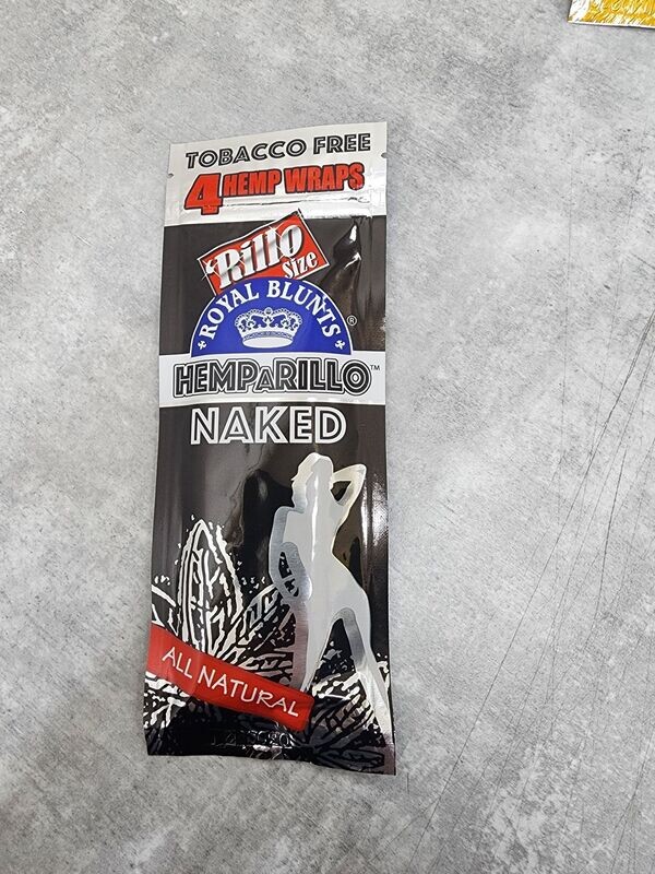 4-PACK NAKED HEMP WRAPS - TOBACCO FREE
