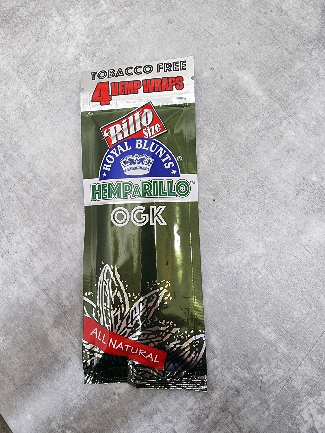 4-PACK OGK HEMP WRAPS - TOBACCO FREE