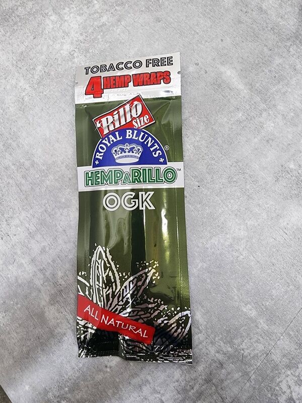4-PACK OGK HEMP WRAPS - TOBACCO FREE