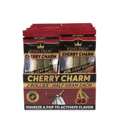 King Palm Flavors Pre Rolls 0.5g - (cherry Charm)