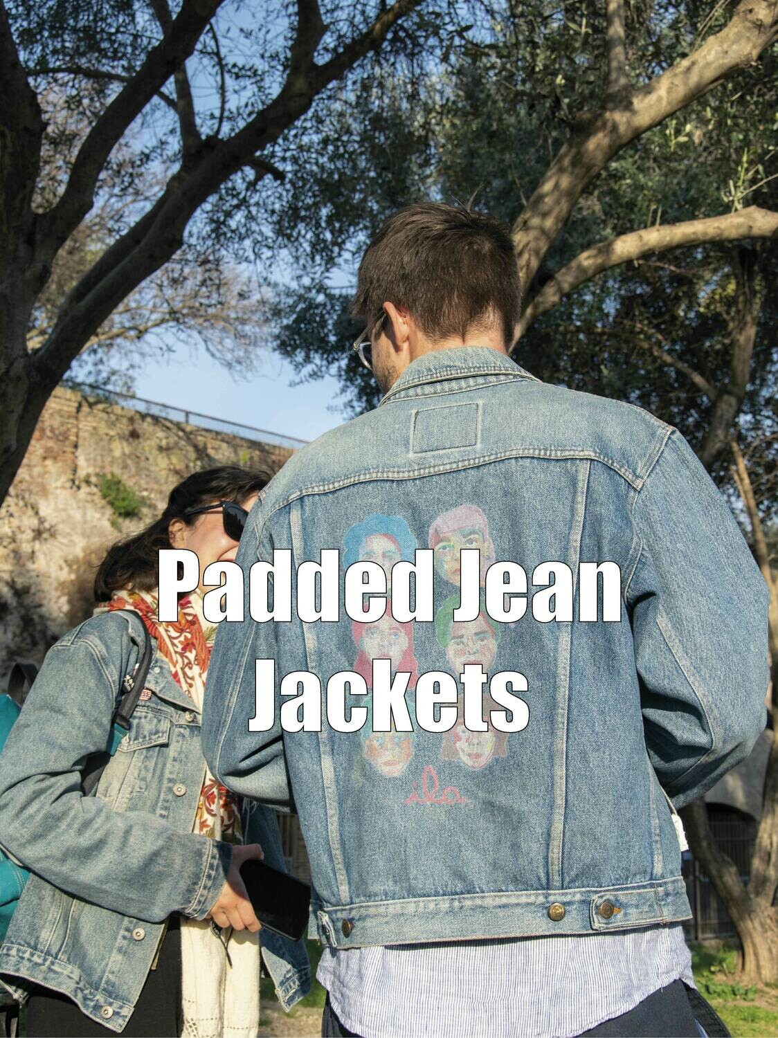 Padded Jean Jacket