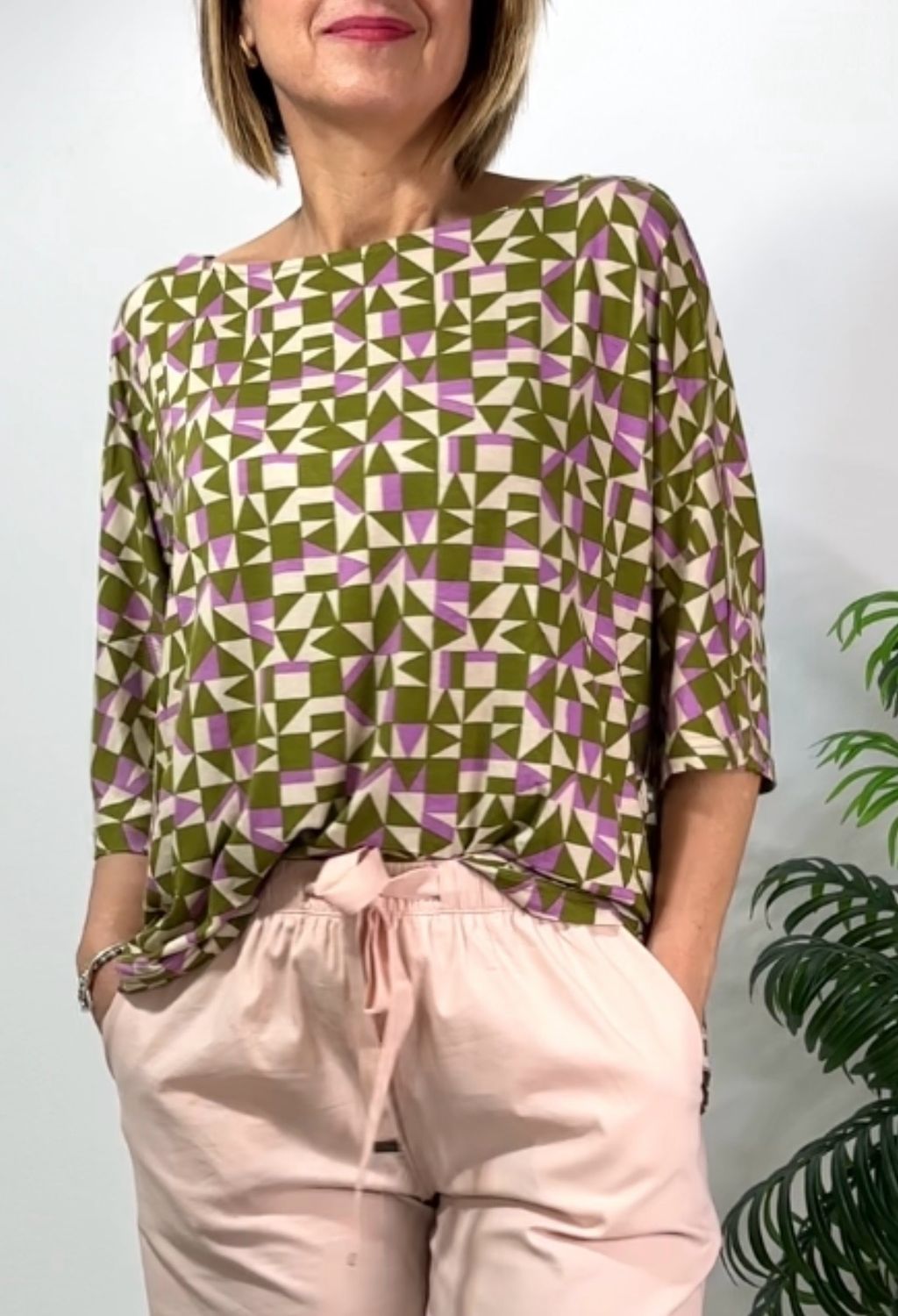 Completo Ragno blusa e pantaloni