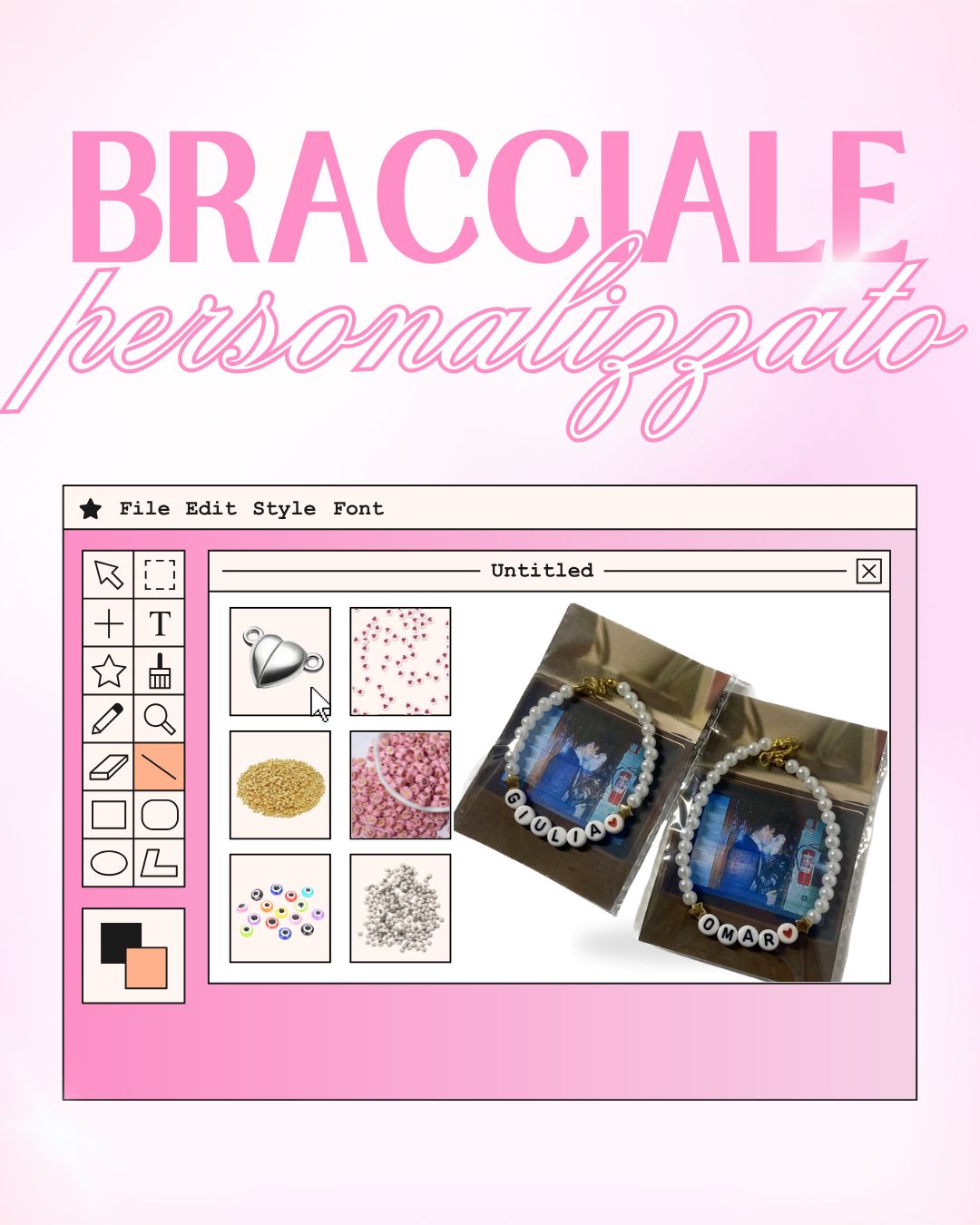 Braccialetto personalizzato