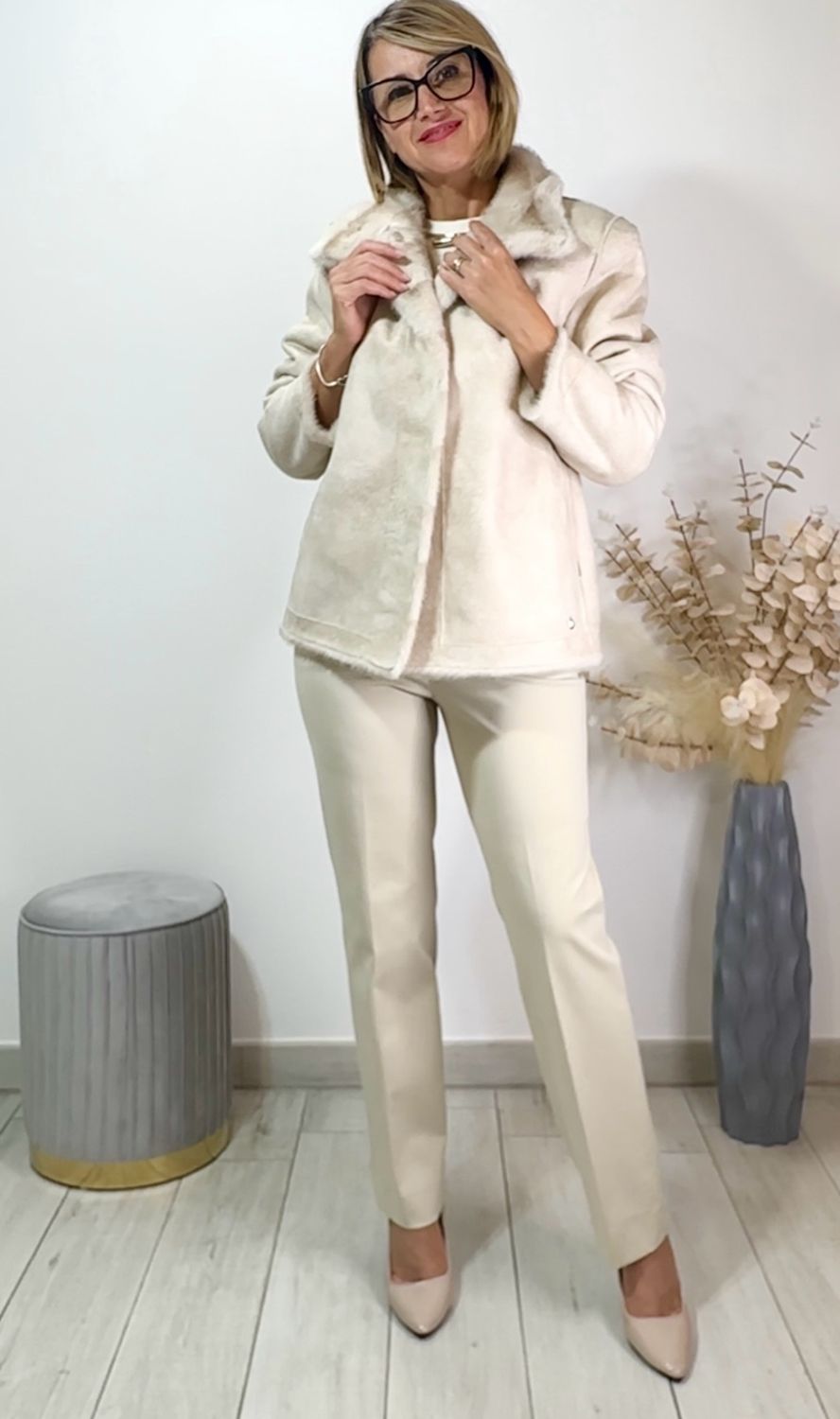 MONTONE RAGNO COLORE BEIGE