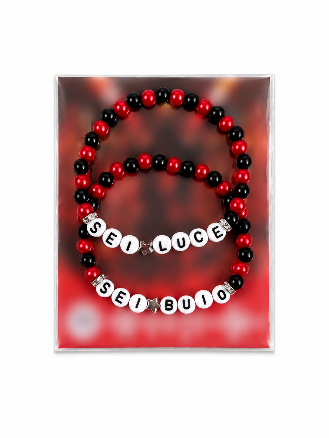Braccialetti “Sei luce - Sei buio”