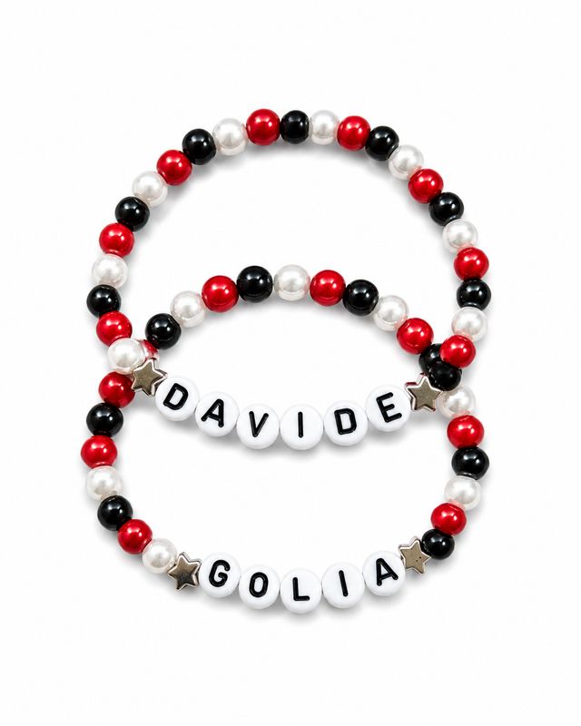 Braccialetti “Davide &amp; Golia” - Kid Yugi