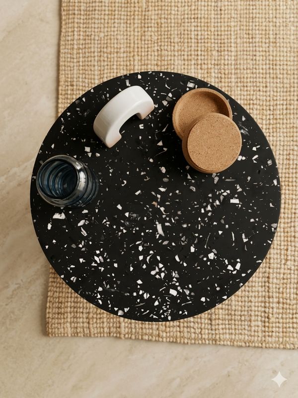 Monochrome Side Table