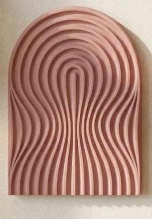 Ripple Arch Frame - Zigzag Shaped