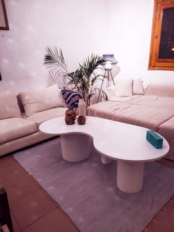 Abstract " BEAN Coffee Table" Big Size