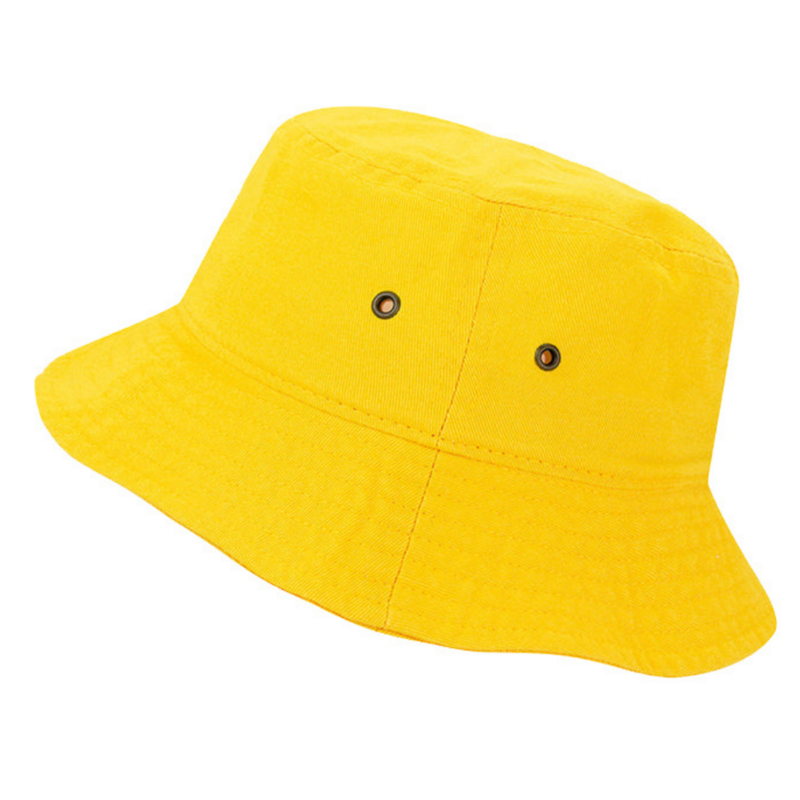 Bright Yellow 100% Cotton Yellow Bucket Hat to match Your Child's Favorite Character, Oliver Poons