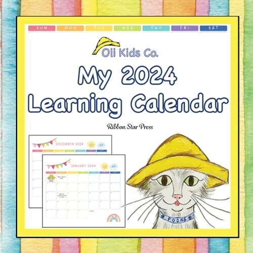 My 2024 Learning Calendar - Learn the Months of the Year with Oliver & Friends!
