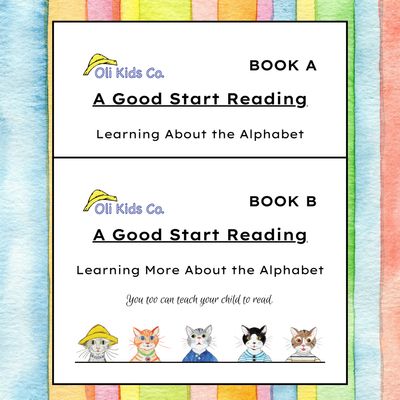 Learn the Alphabet with Interactive Cards and Games - 2 Downloadable Books Complete with Teaching Instructions