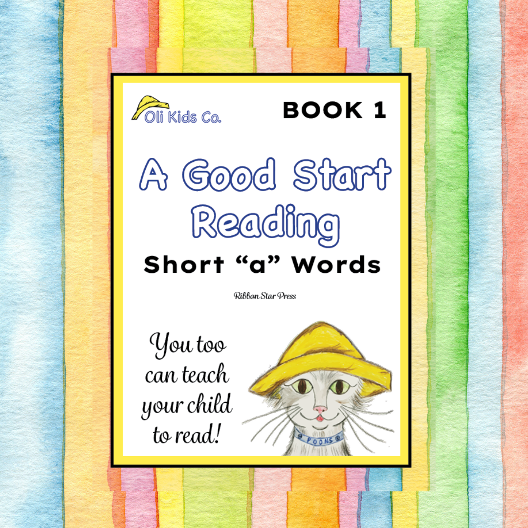 A Good Start Reading - Short "a" Words - Book 1 of 5 -Digital Download + Learning About the Alphabet Books A & B