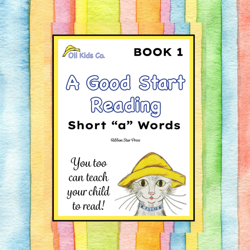 A Good Start Reading - Short "a" Words - Book 1 of 5 -Digital Download + Learning About the Alphabet Books A & B