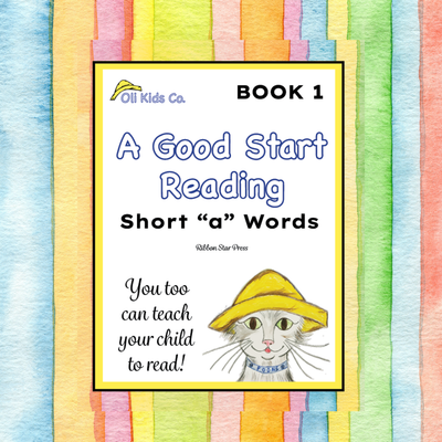 A Good Start Reading - Short "a" Words - Book 1 of 5 -Digital Download + Learning About the Alphabet Books A & B