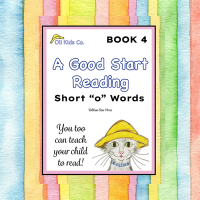 A Good Start Reading - Short "o" Words - Book 4 of 5 - Digital Download - Teach Your Child to Read at Home