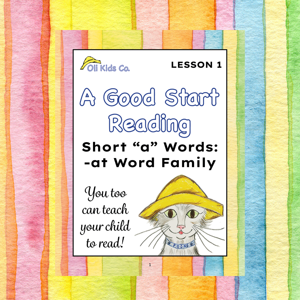 Short A Word Family Lesson – AT Words | Phonics Activities for Beginning Readers