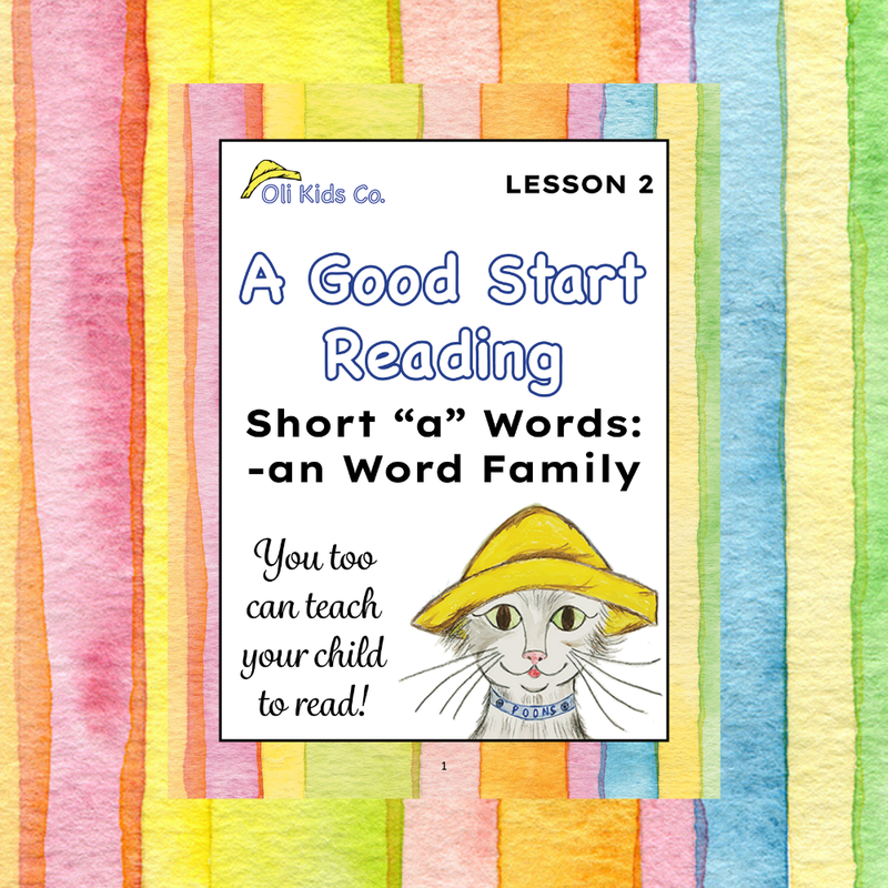 Short A Word Family Lesson – AN Words | Phonics Practice for Beginning Readers