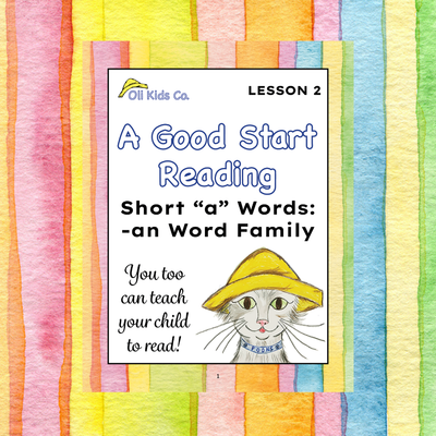 Short A Word Family Lesson – AN Words | Phonics Practice for Beginning Readers