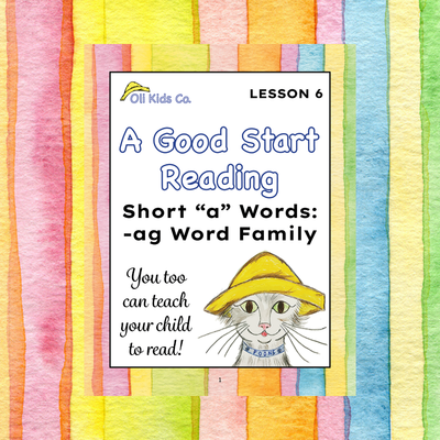 Short A Word Family Lesson – AG Words | Printable Phonics Games & Early Reading