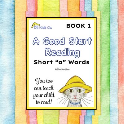 A Good Start Reading - Short "a" Words - Book 1 of 5 -Digital Download + Learning About the Alphabet Books A & B