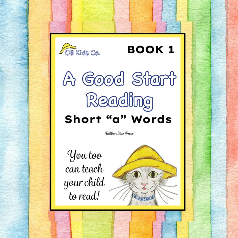 A Good Start Reading - Short "a" Words - Book 1 of 5 -Digital Download + Learning About the Alphabet Books A & B