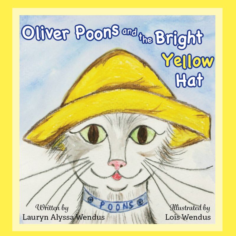 Oliver Poons and the Bright Yellow Hat - Cat Book - Bedtime Story Book - Children's Books Oliver Poons and the Bright Yellow Hat - Cat Book - Bedtime Story Book - Children's Books