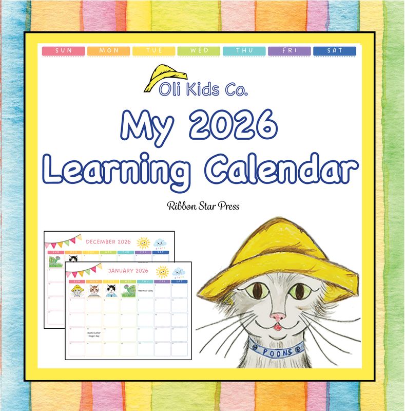 My 2026 Learning Calendar - A Calendar Book for Kids: Learn the Months of the Year with Oliver & Friends! My 2026 Learning Calendar - A Calendar Book for Kids: Learn the Months of the Year with Oliver & Friends!