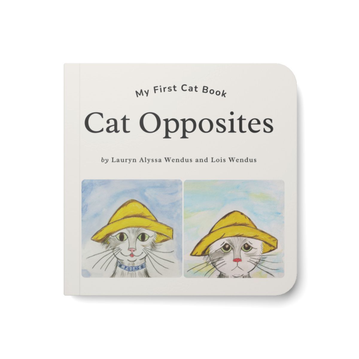 Cat Opposites | My First Cat Book - Oliver Poons Watercolor Board Book for Toddlers Cat Opposites | My First Cat Book - Oliver Poons Watercolor Board Book for Toddlers