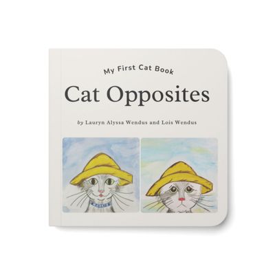 Cat Opposites | My First Cat Book - Oliver Poons Watercolor Board Book for Toddlers Cat Opposites | My First Cat Book - Oliver Poons Watercolor Board Book for Toddlers
