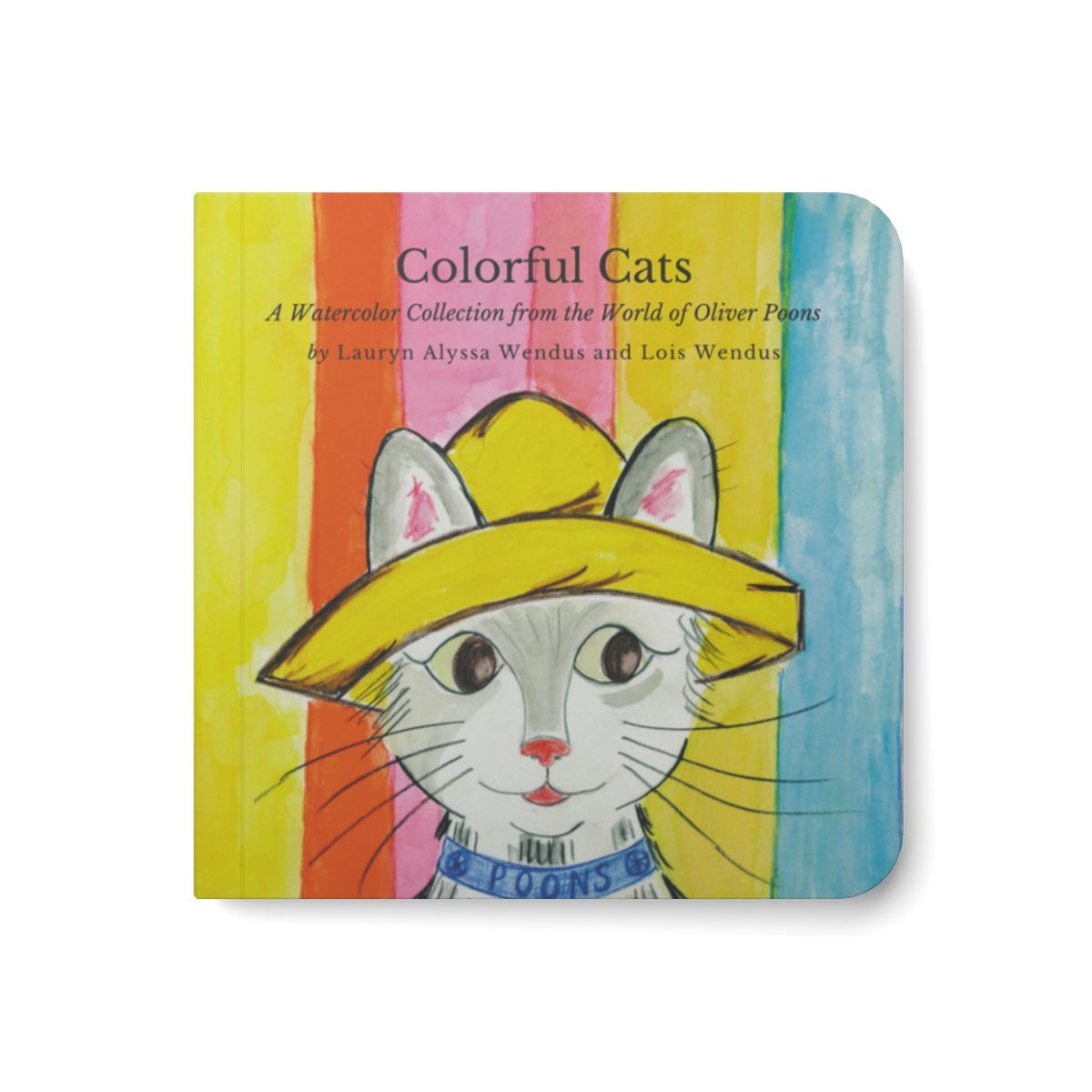 Colorful Cats: A Watercolor Collection from the World of Oliver Poons