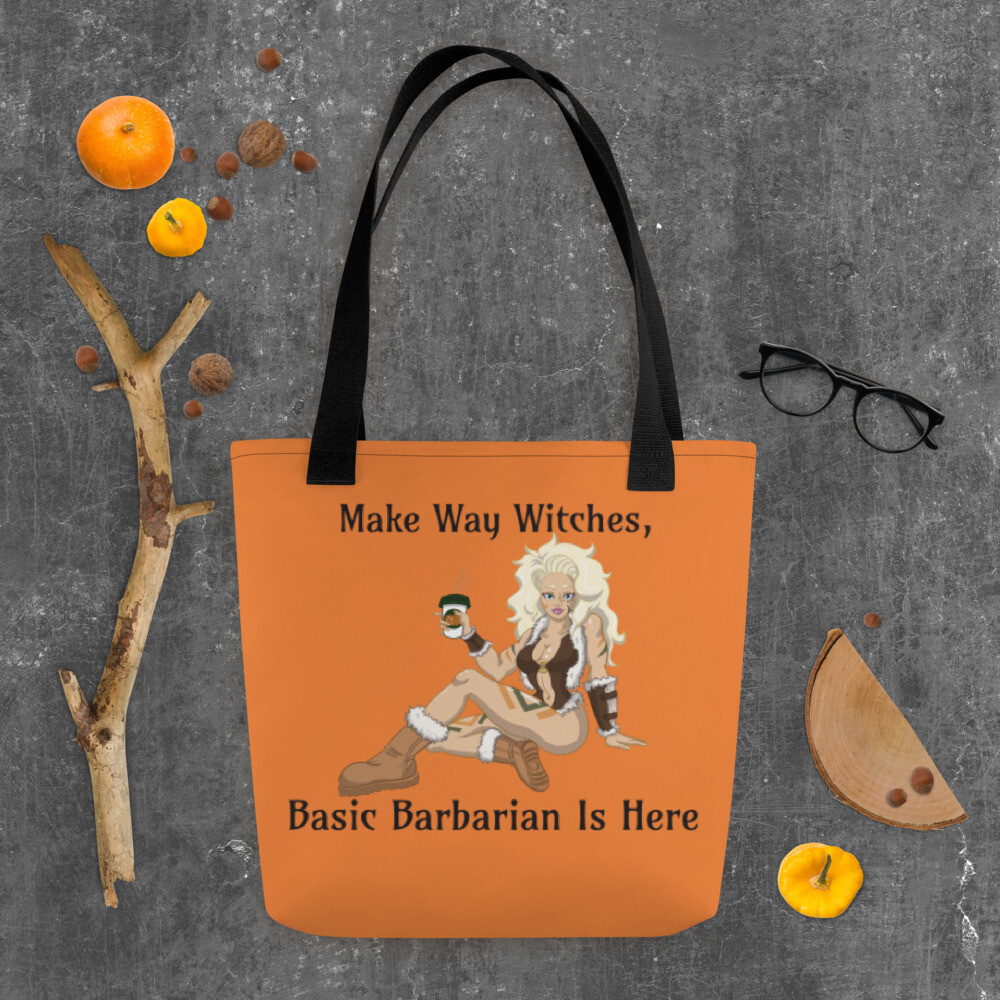 Basic Barbarian Tote bag - Orange