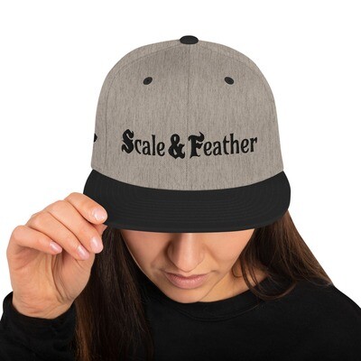 Scale & Feather - Snapback Hat