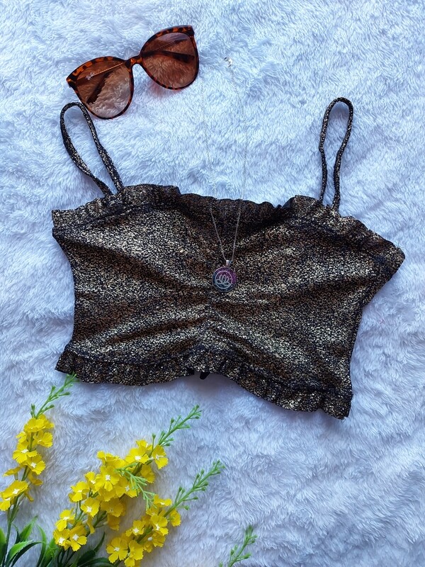 Croptop brillo