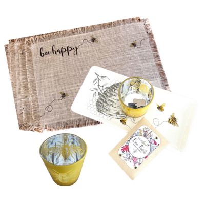 bee happy gift set