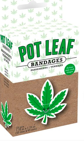 Pot Leaf Bandages