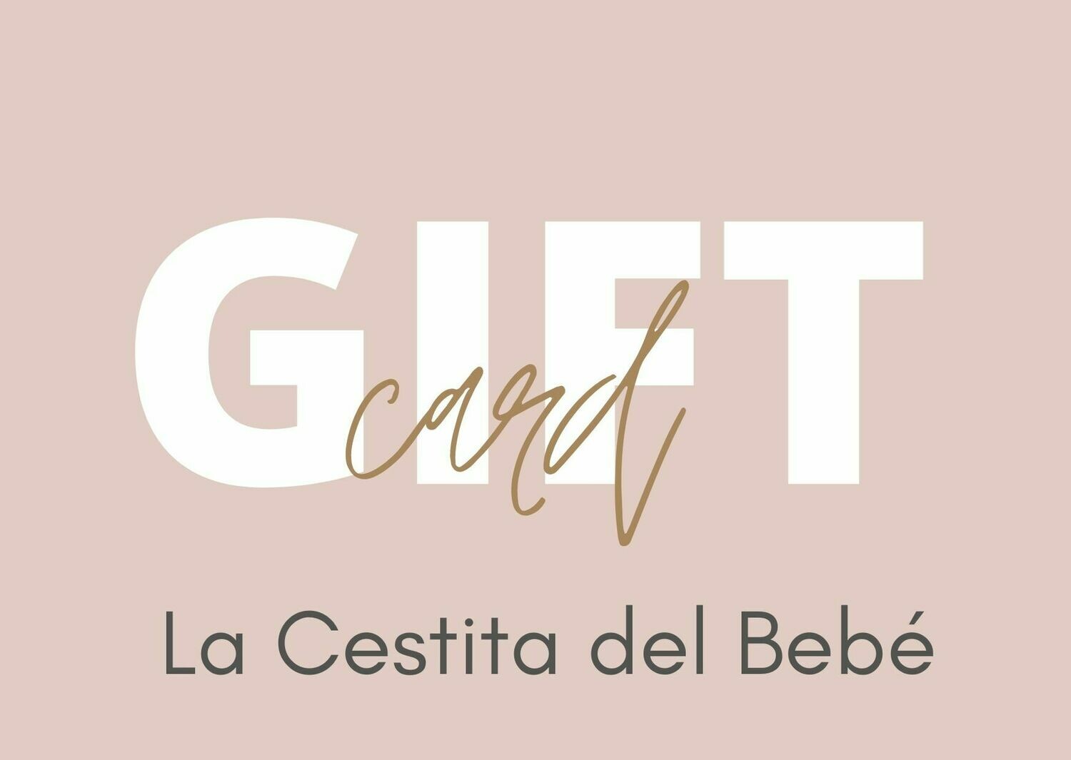 Tarjeta regalo