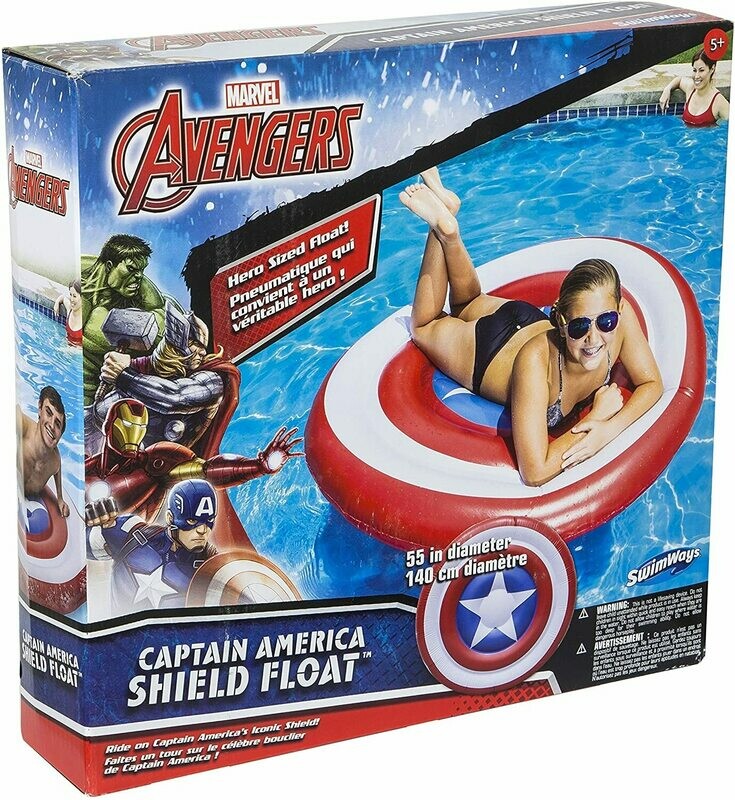 SwimWays Marvel surdimensionné Captain America