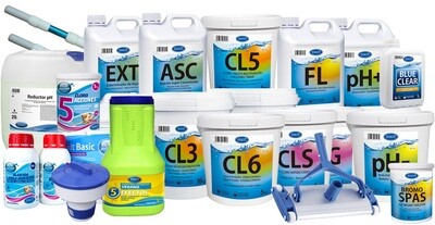 Produits chimiques pour piscines